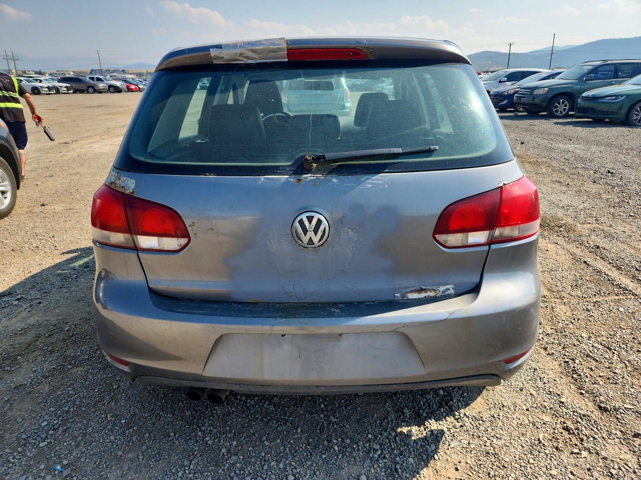 2013 Volkswagen Golf Gray vin: WVWDB7AJ0DW140029