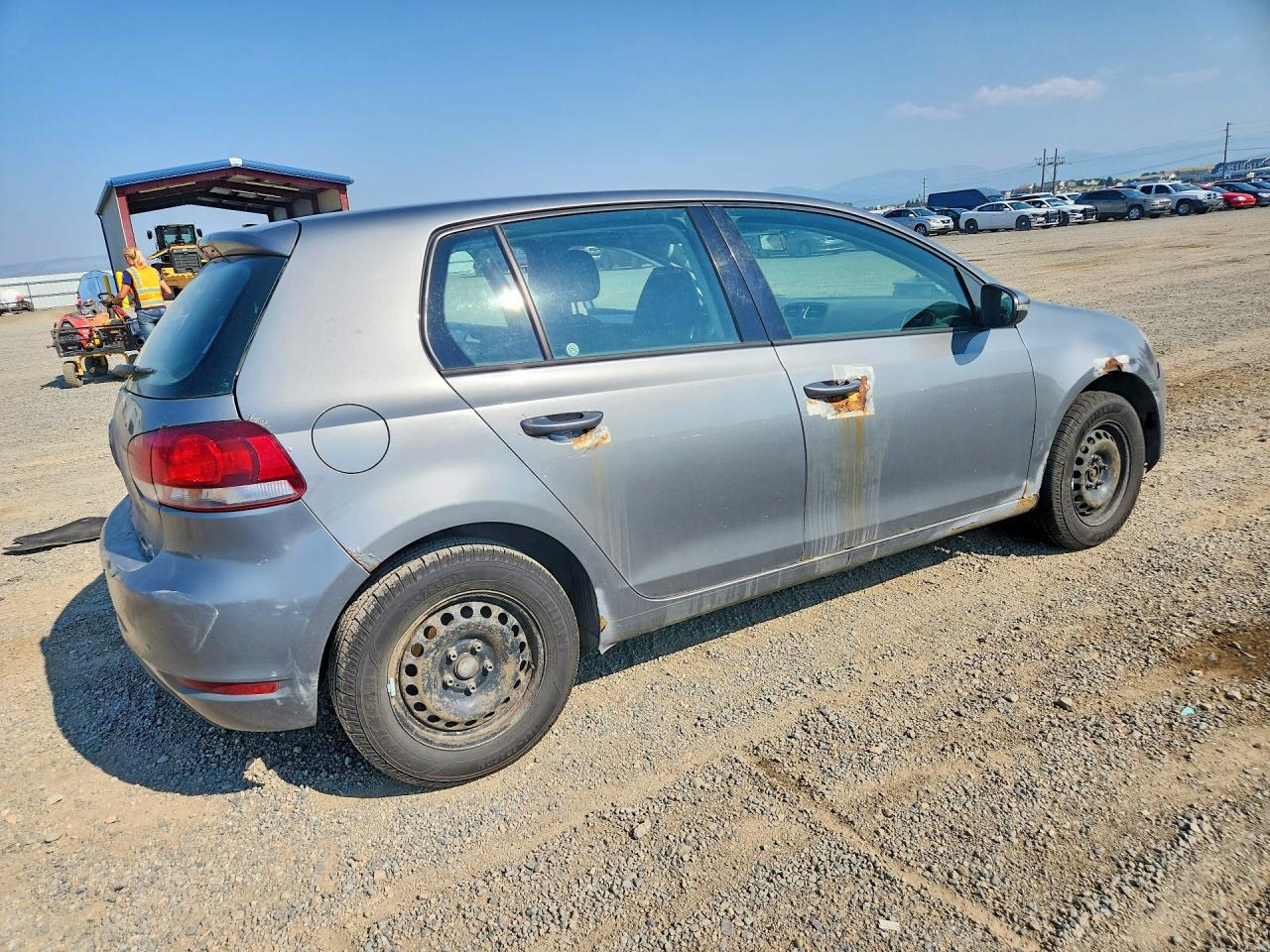 2013 Volkswagen Golf Gray vin: WVWDB7AJ0DW140029