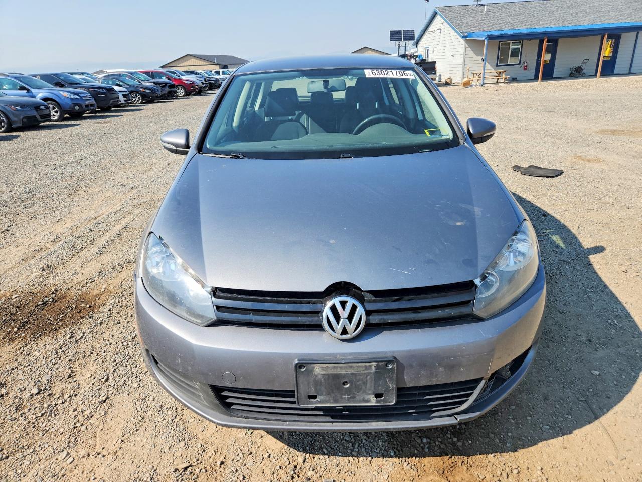 2013 Volkswagen Golf Gray vin: WVWDB7AJ0DW140029