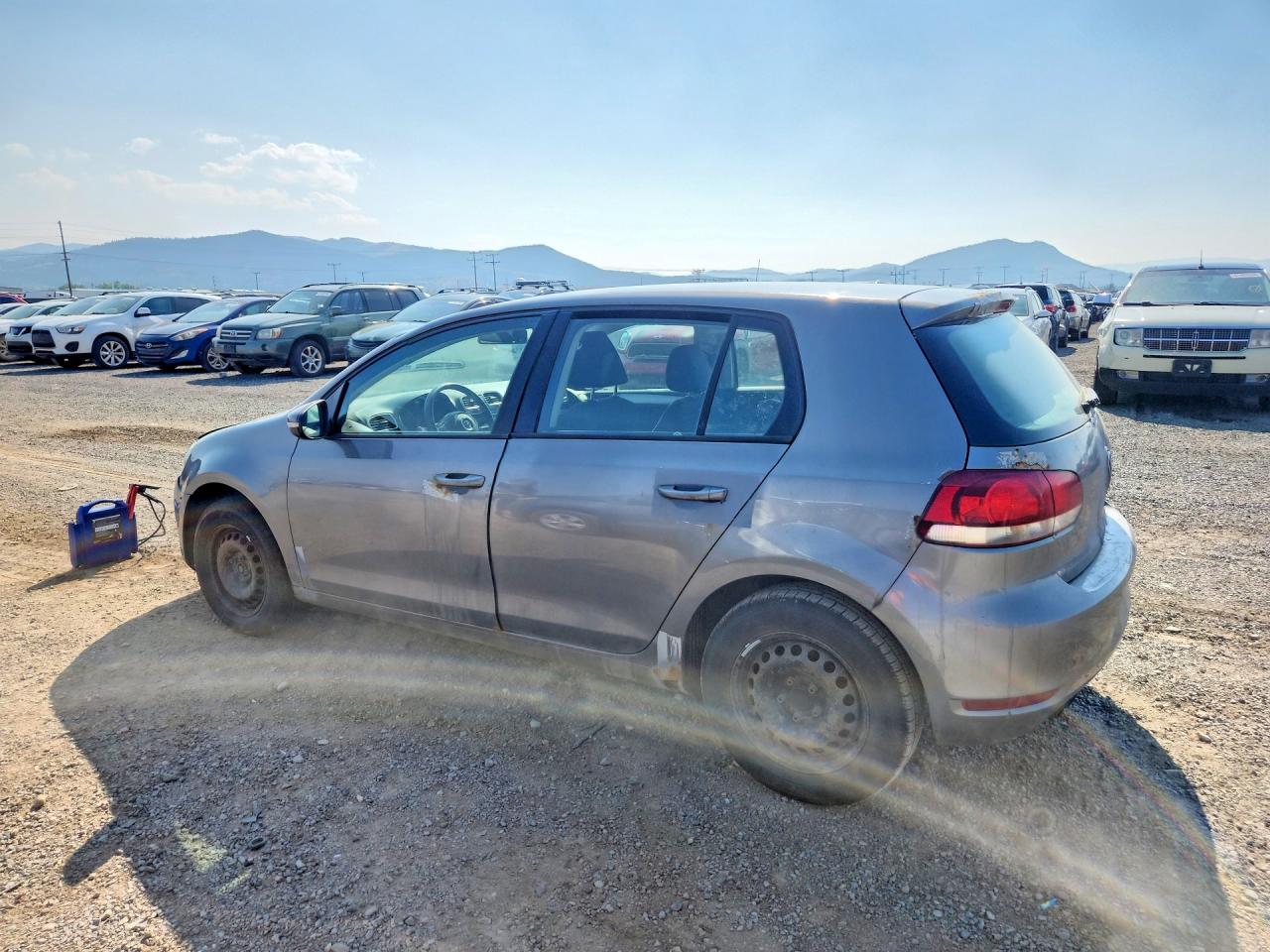2013 Volkswagen Golf Gray vin: WVWDB7AJ0DW140029