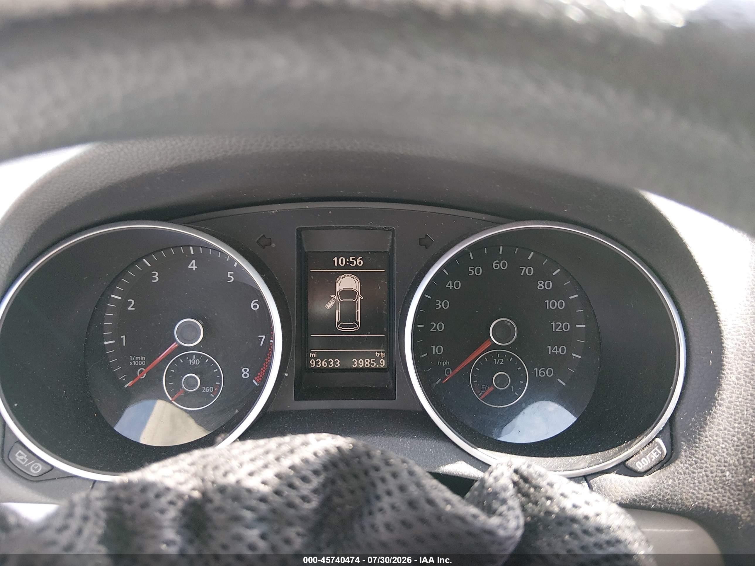 2014 Volkswagen Golf 2.5l (a6) (no Longer Orderable) Белый vin: WVWDB7AJ0EW001665