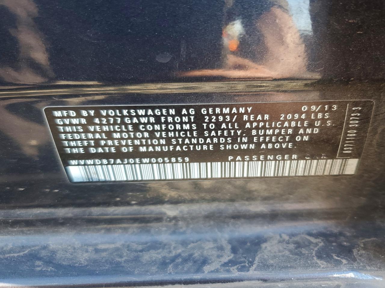 2014 Volkswagen Golf Синий vin: WVWDB7AJ0EW005859