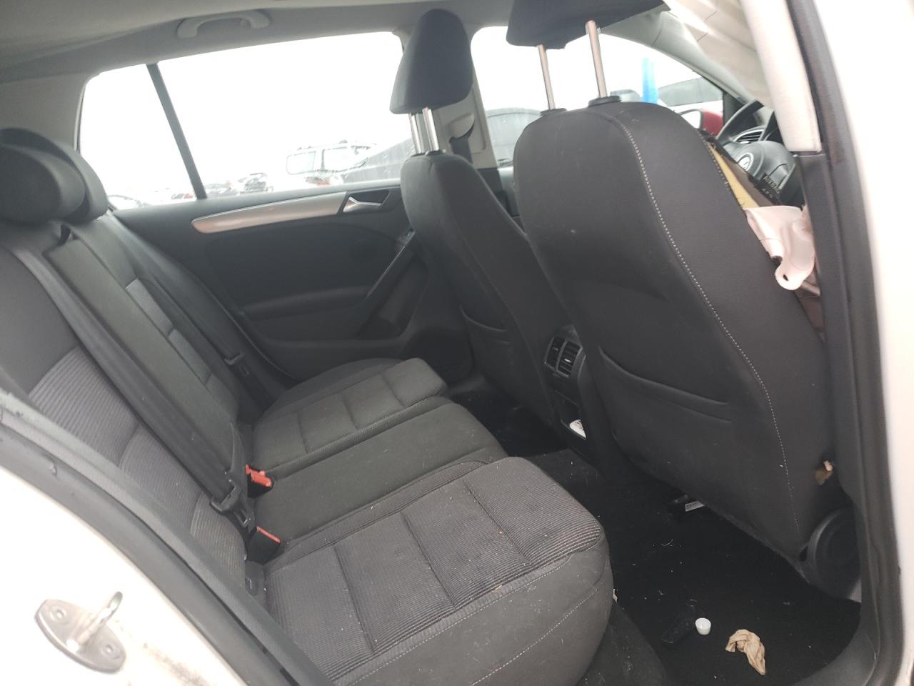 2014 Volkswagen Golf Белый vin: WVWDB7AJ0EW007272