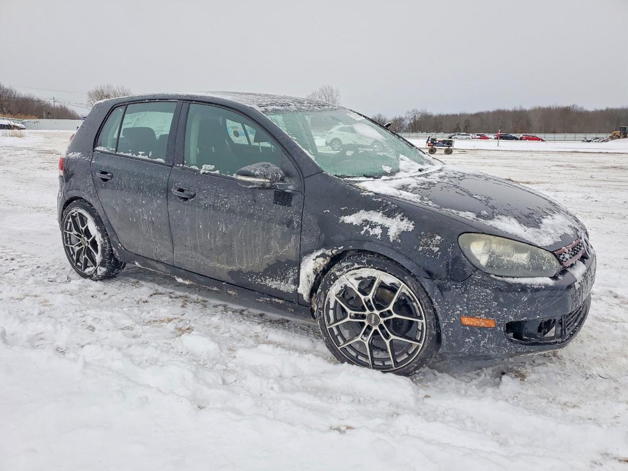 2010 Volkswagen Golf Черный vin: WVWDB7AJ1AW414897