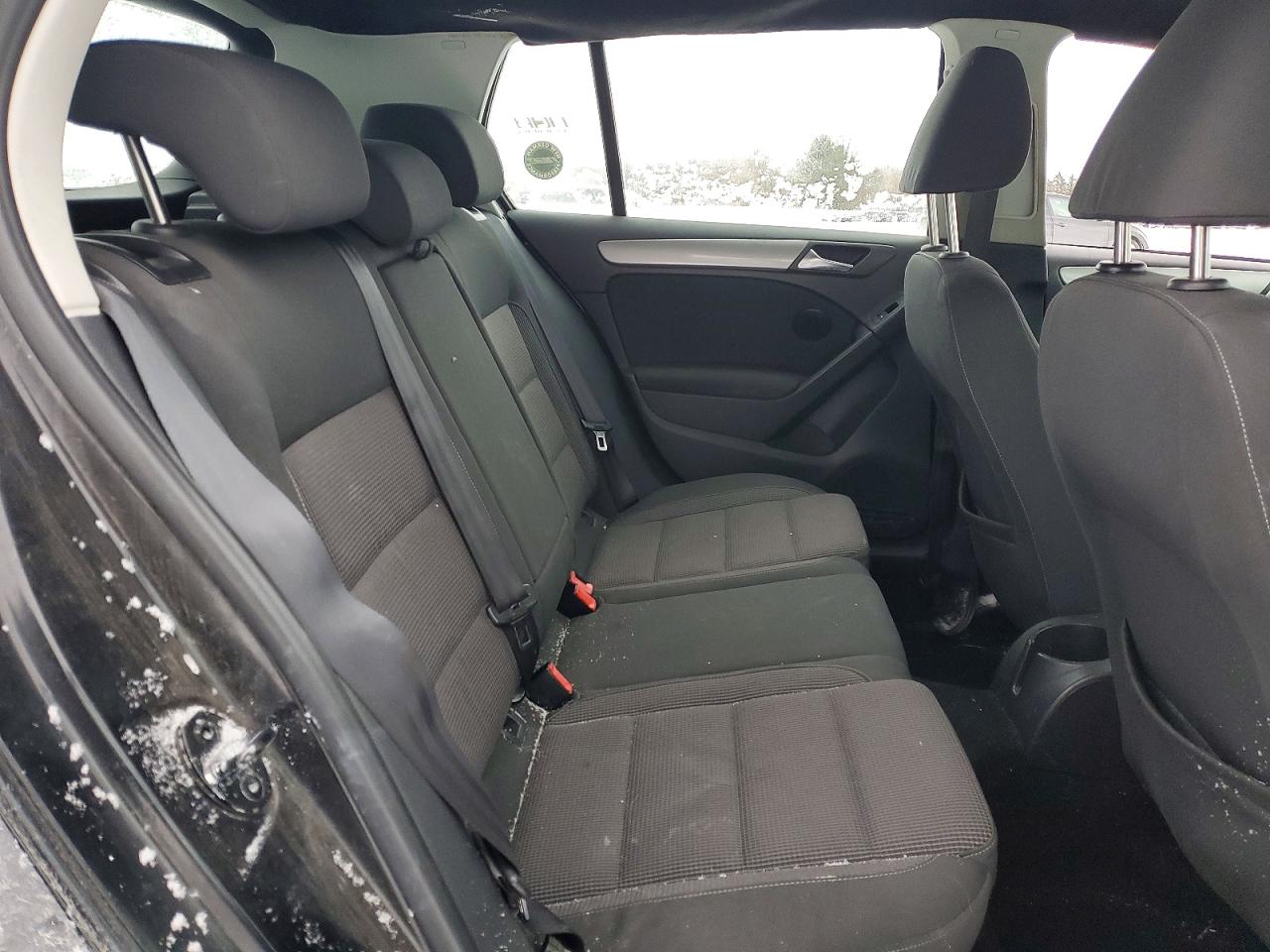 2010 Volkswagen Golf Черный vin: WVWDB7AJ1AW414897