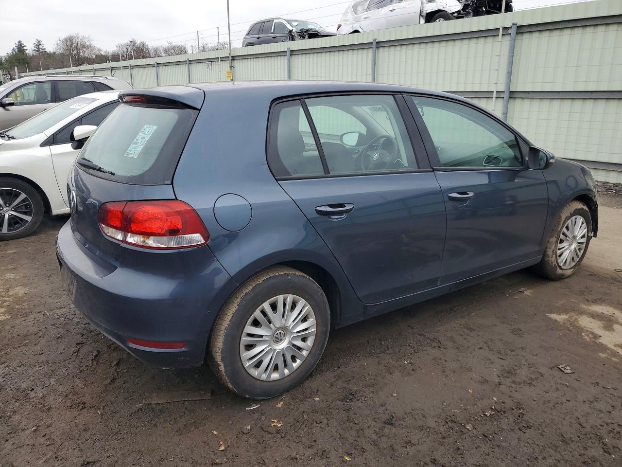 2012 Volkswagen Golf Синий vin: WVWDB7AJ1CW147022