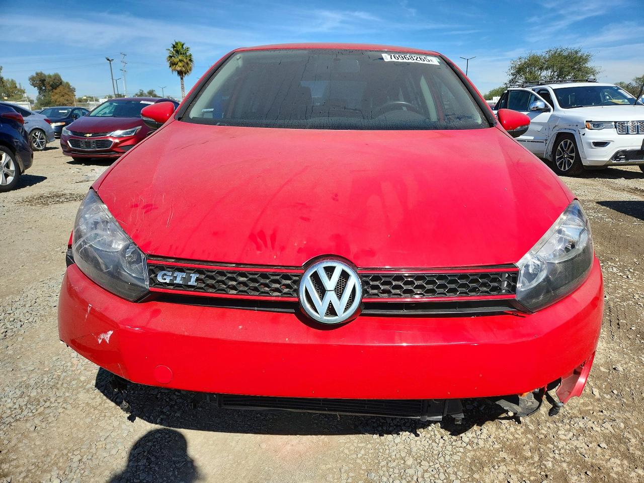 2013 Volkswagen Golf Red vin: WVWDB7AJ1DW072310