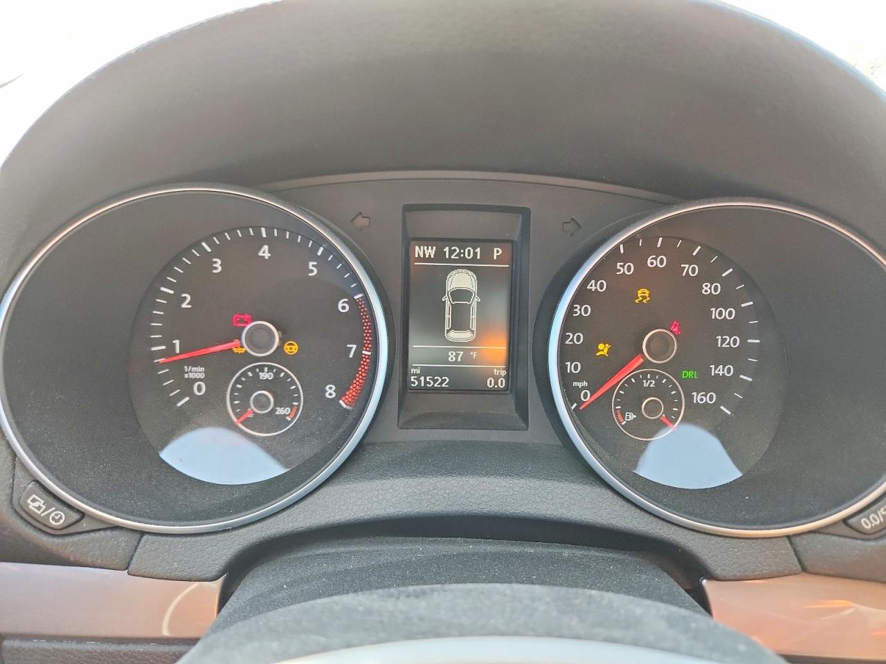 2013 Volkswagen Golf Red vin: WVWDB7AJ1DW072310