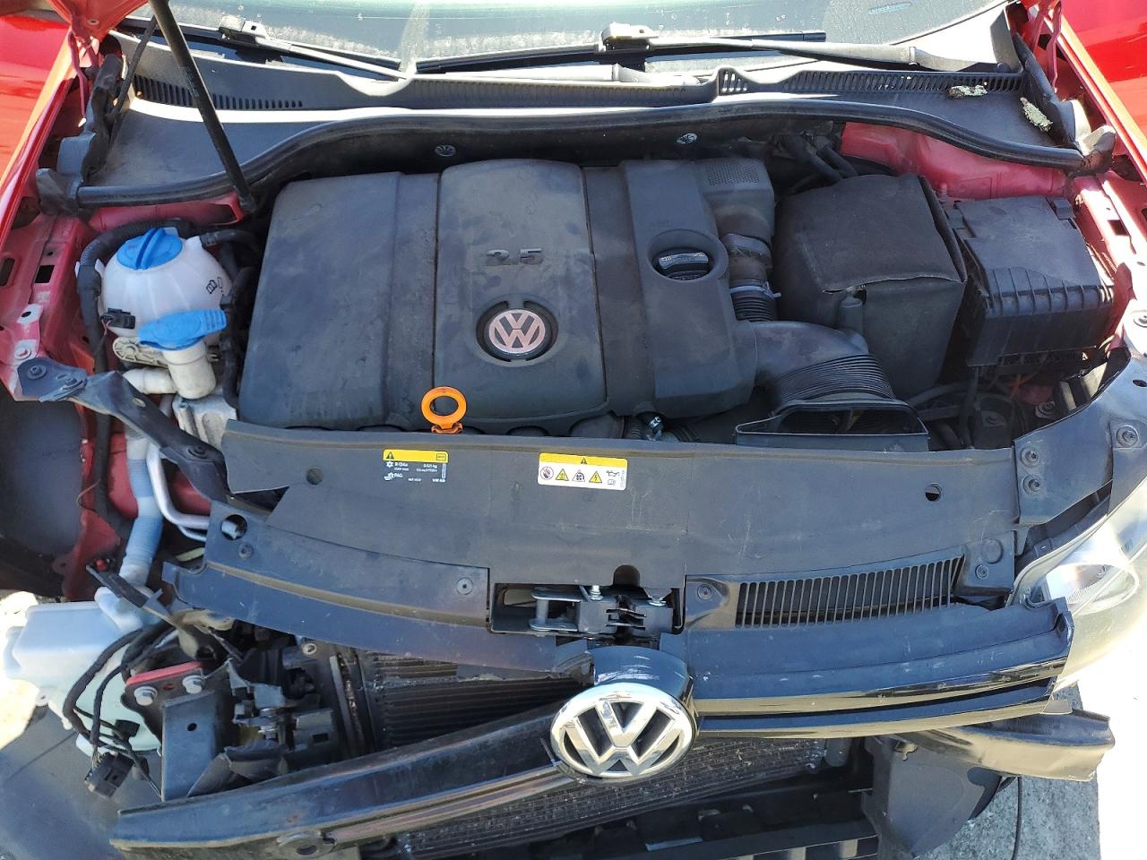 2013 Volkswagen Golf Красный vin: WVWDB7AJ1DW093755