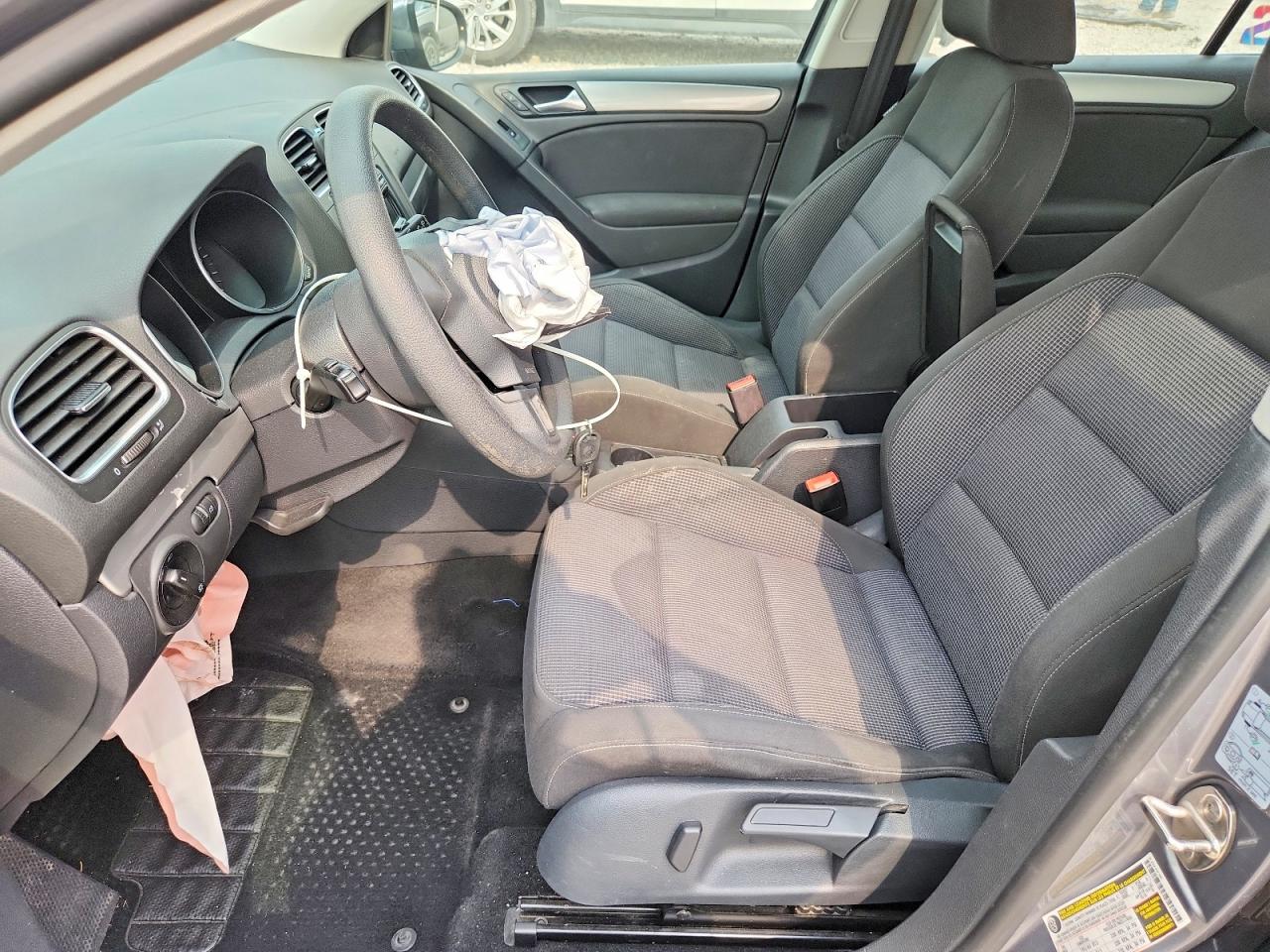 2013 Volkswagen Golf Gray vin: WVWDB7AJ1DW093898