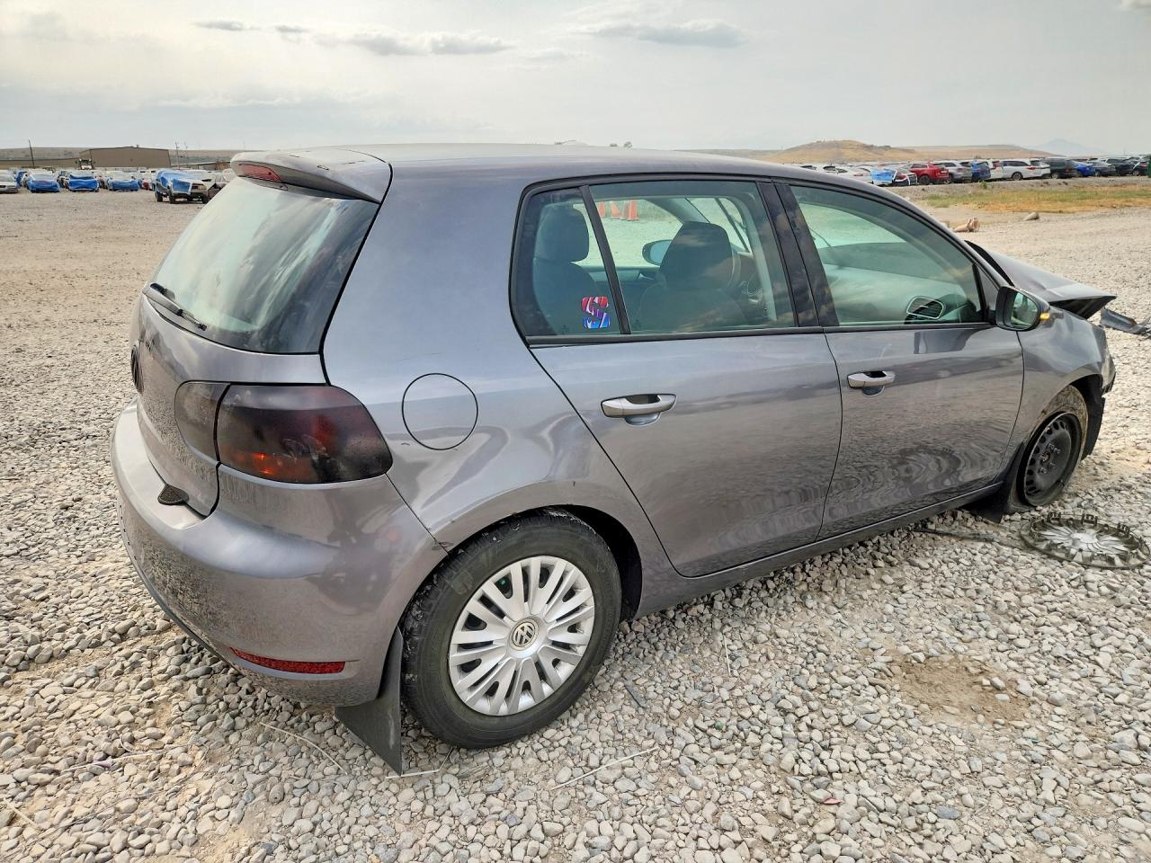 2013 Volkswagen Golf Gray vin: WVWDB7AJ1DW093898