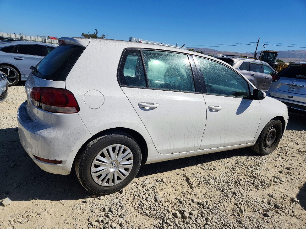 2013 Volkswagen Golf White vin: WVWDB7AJ1DW131758