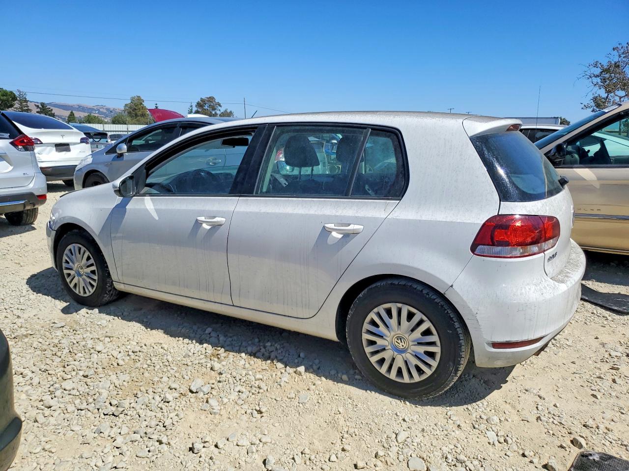 2013 Volkswagen Golf White vin: WVWDB7AJ1DW131758