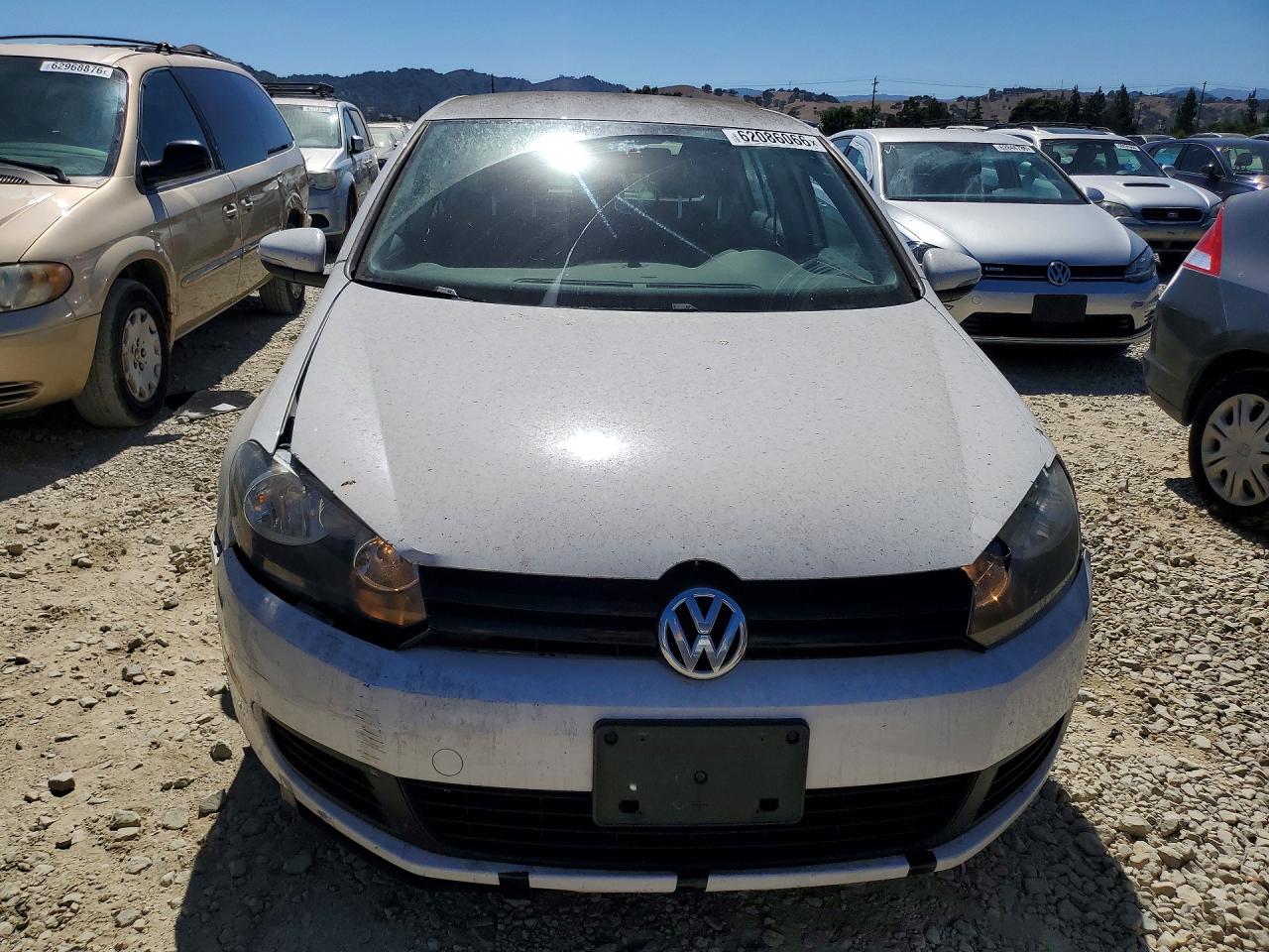 2013 Volkswagen Golf White vin: WVWDB7AJ1DW131758
