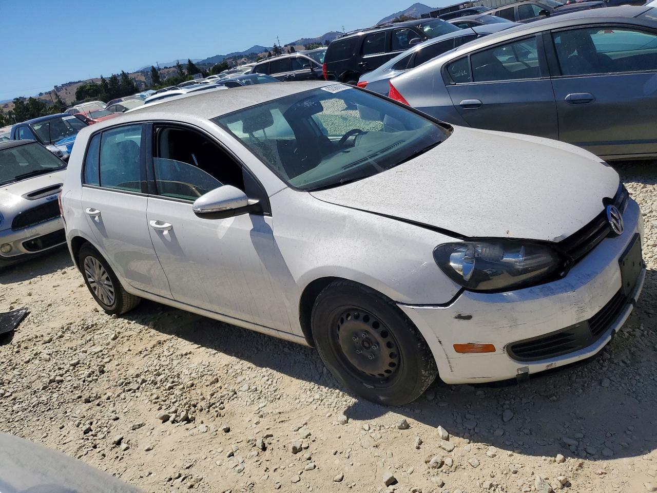 2013 Volkswagen Golf White vin: WVWDB7AJ1DW131758