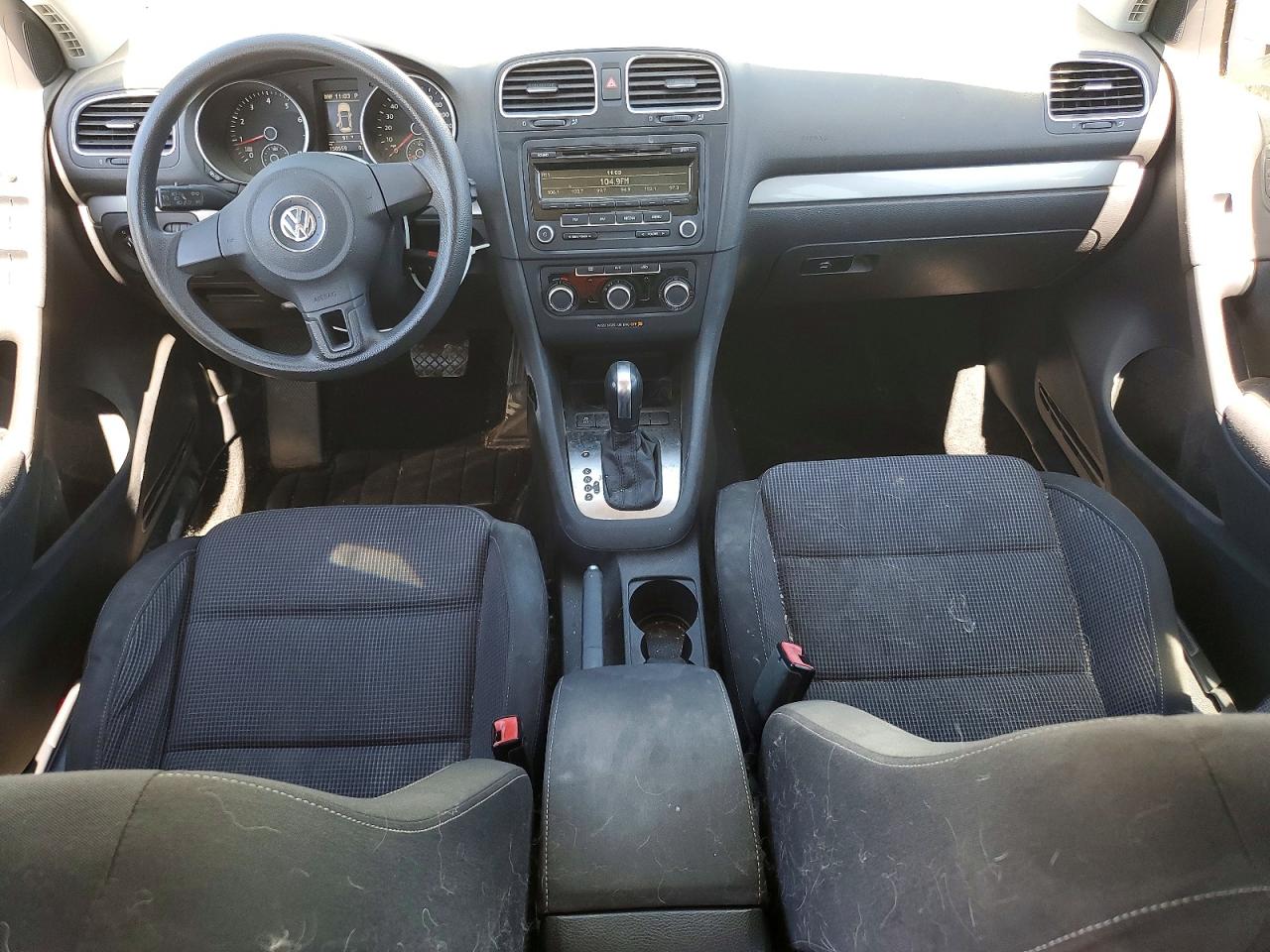 2013 Volkswagen Golf White vin: WVWDB7AJ1DW131758