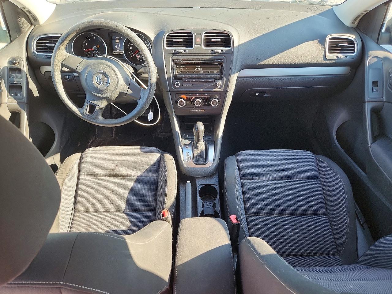 2014 Volkswagen Golf Blue vin: WVWDB7AJ1EW001030