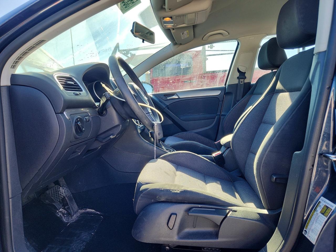2014 Volkswagen Golf Blue vin: WVWDB7AJ1EW001030