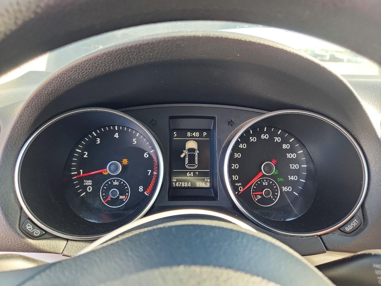 2014 Volkswagen Golf Blue vin: WVWDB7AJ1EW001030