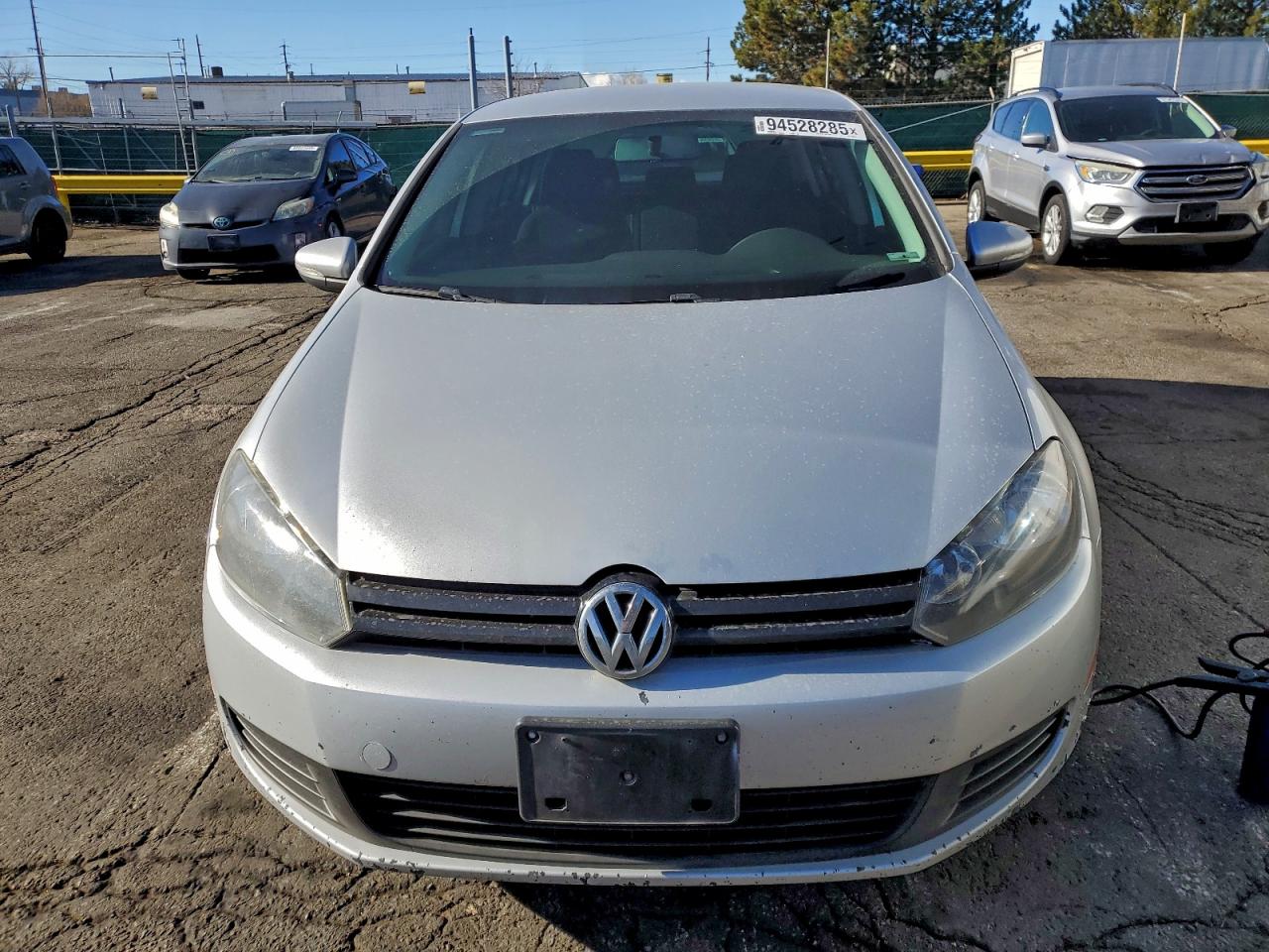 2014 Volkswagen Golf Silver vin: WVWDB7AJ1EW005692