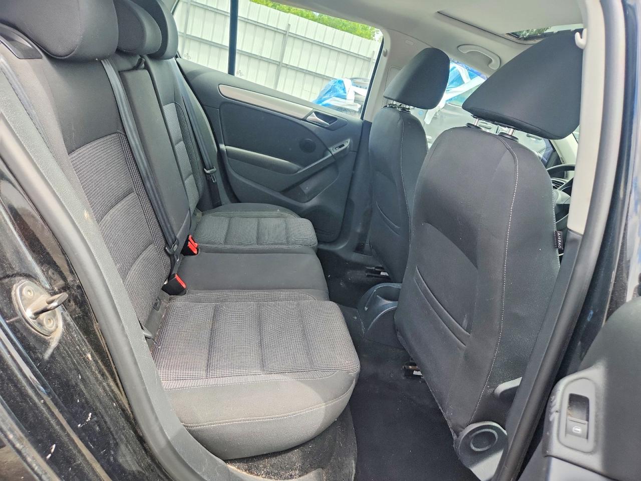 2011 Volkswagen Golf Black vin: WVWDB7AJ2BW336311