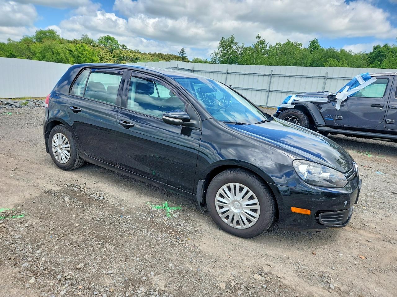 2011 Volkswagen Golf Black vin: WVWDB7AJ2BW336311