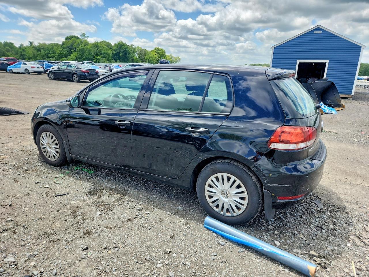 2011 Volkswagen Golf Black vin: WVWDB7AJ2BW336311