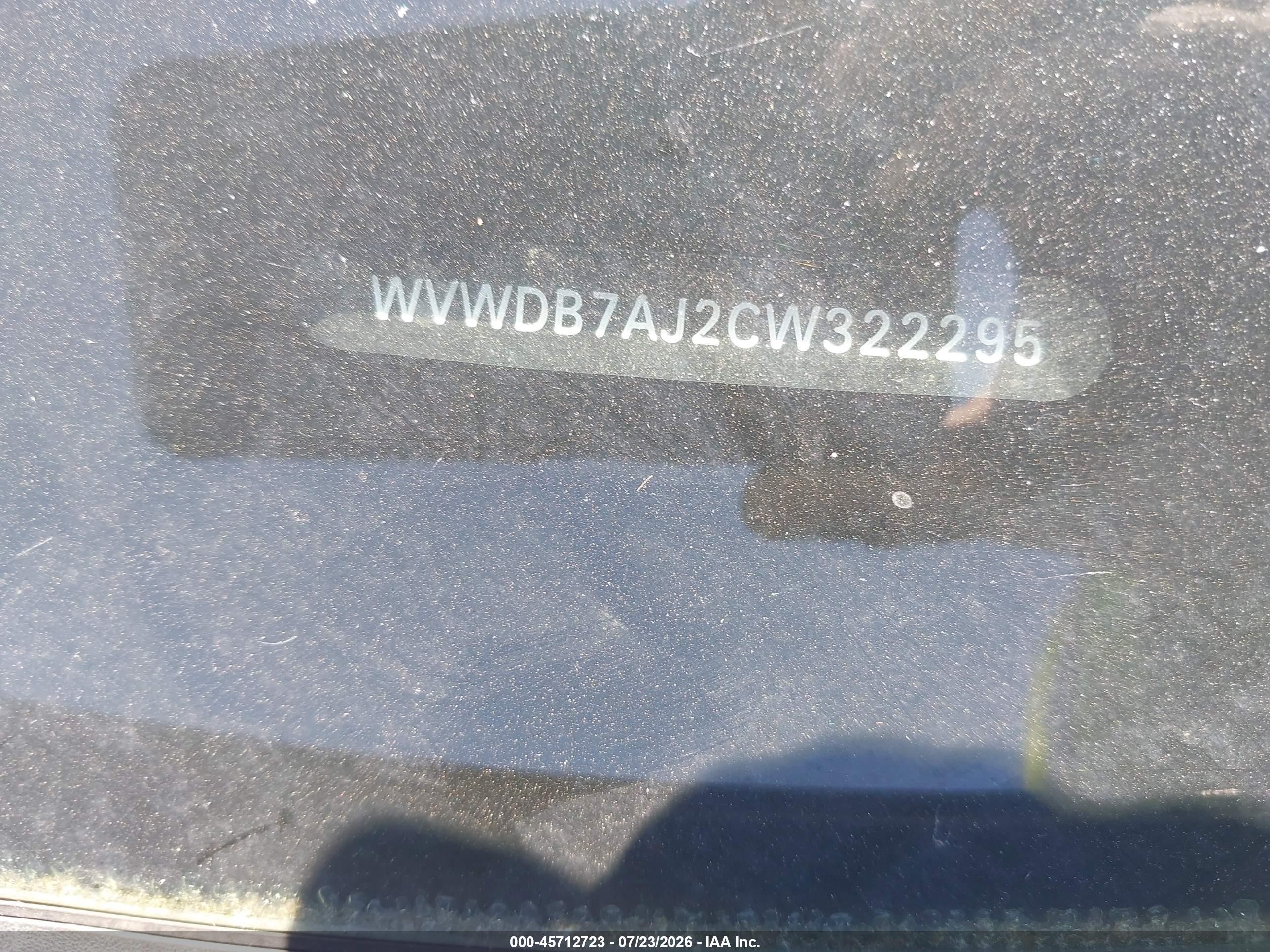 2012 Volkswagen Golf 2.5l 4-door Синий vin: WVWDB7AJ2CW322295