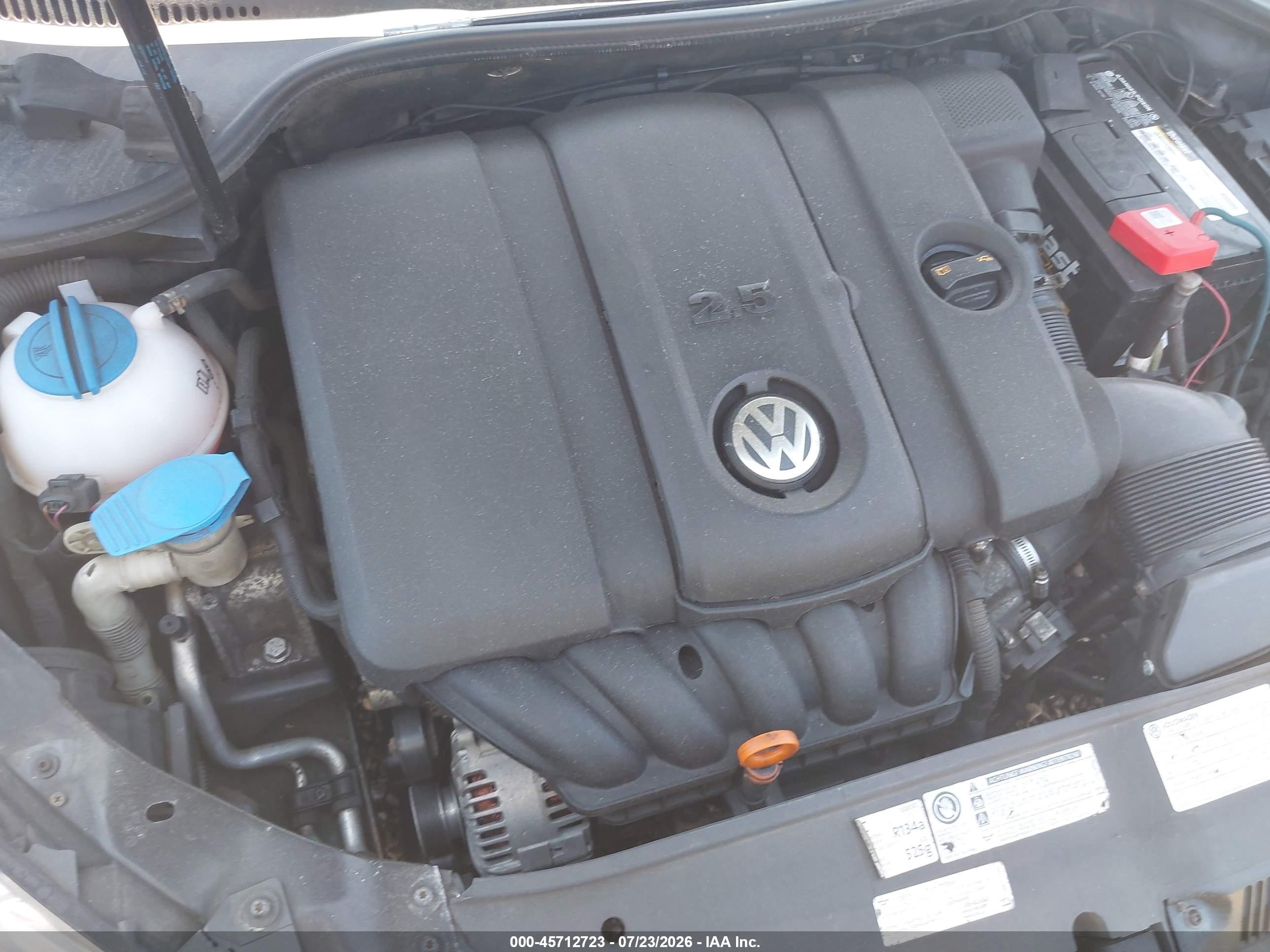 2012 Volkswagen Golf 2.5l 4-door Синий vin: WVWDB7AJ2CW322295
