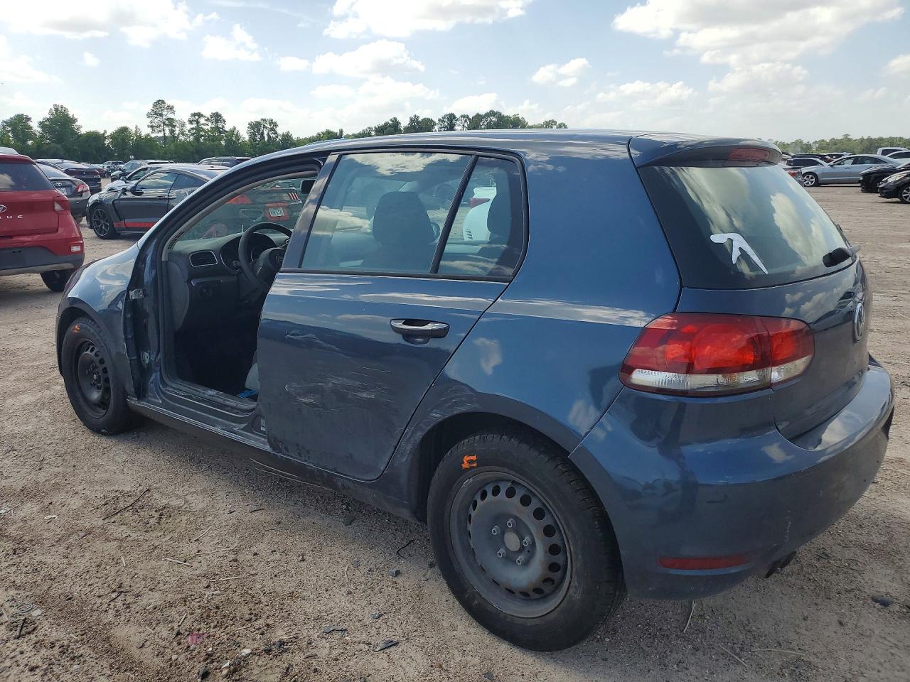 2013 Volkswagen Golf Black vin: WVWDB7AJ2DW027148