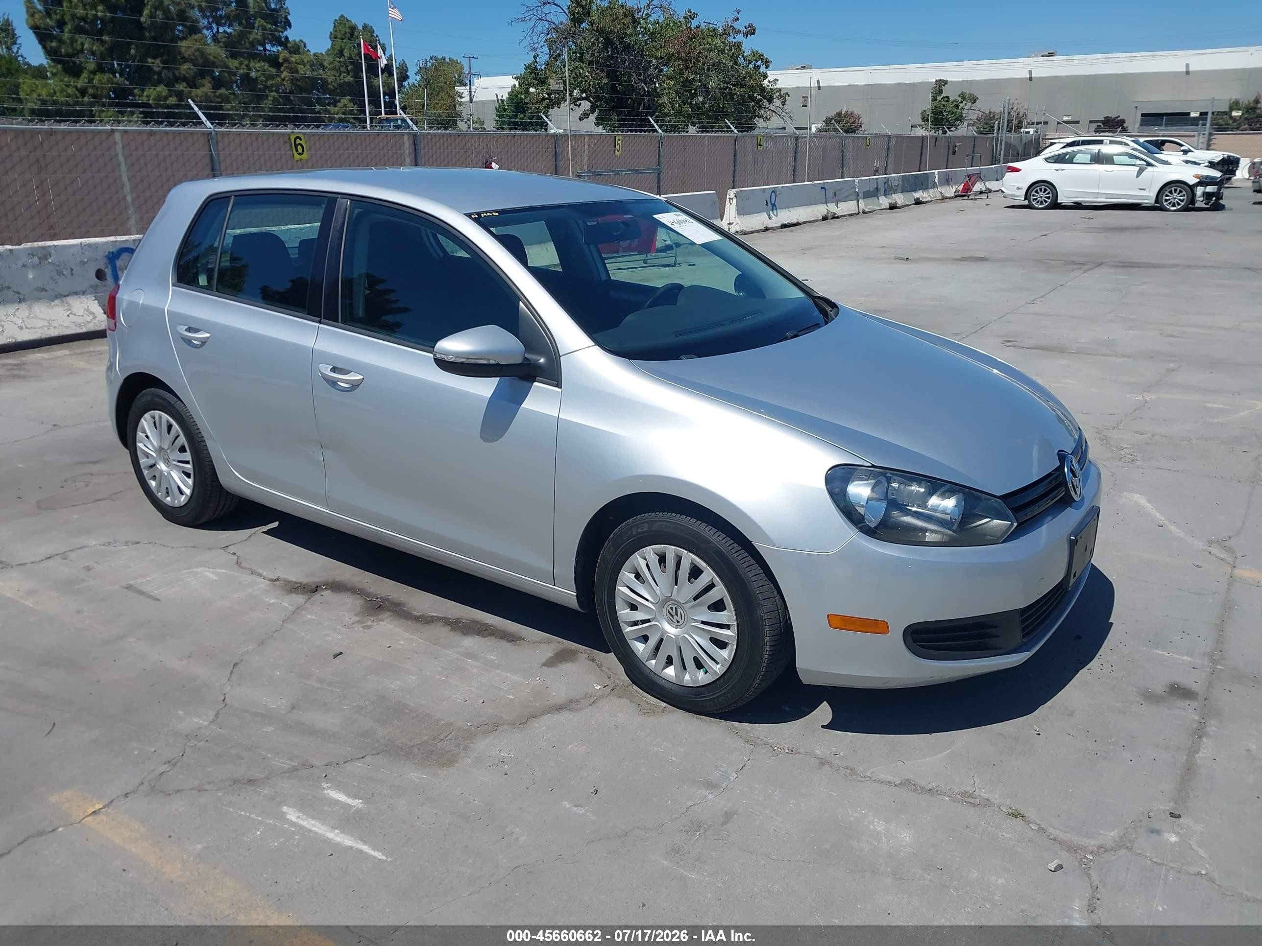 2013 Volkswagen Golf 2.5l 4-door Gray vin: WVWDB7AJ2DW130506