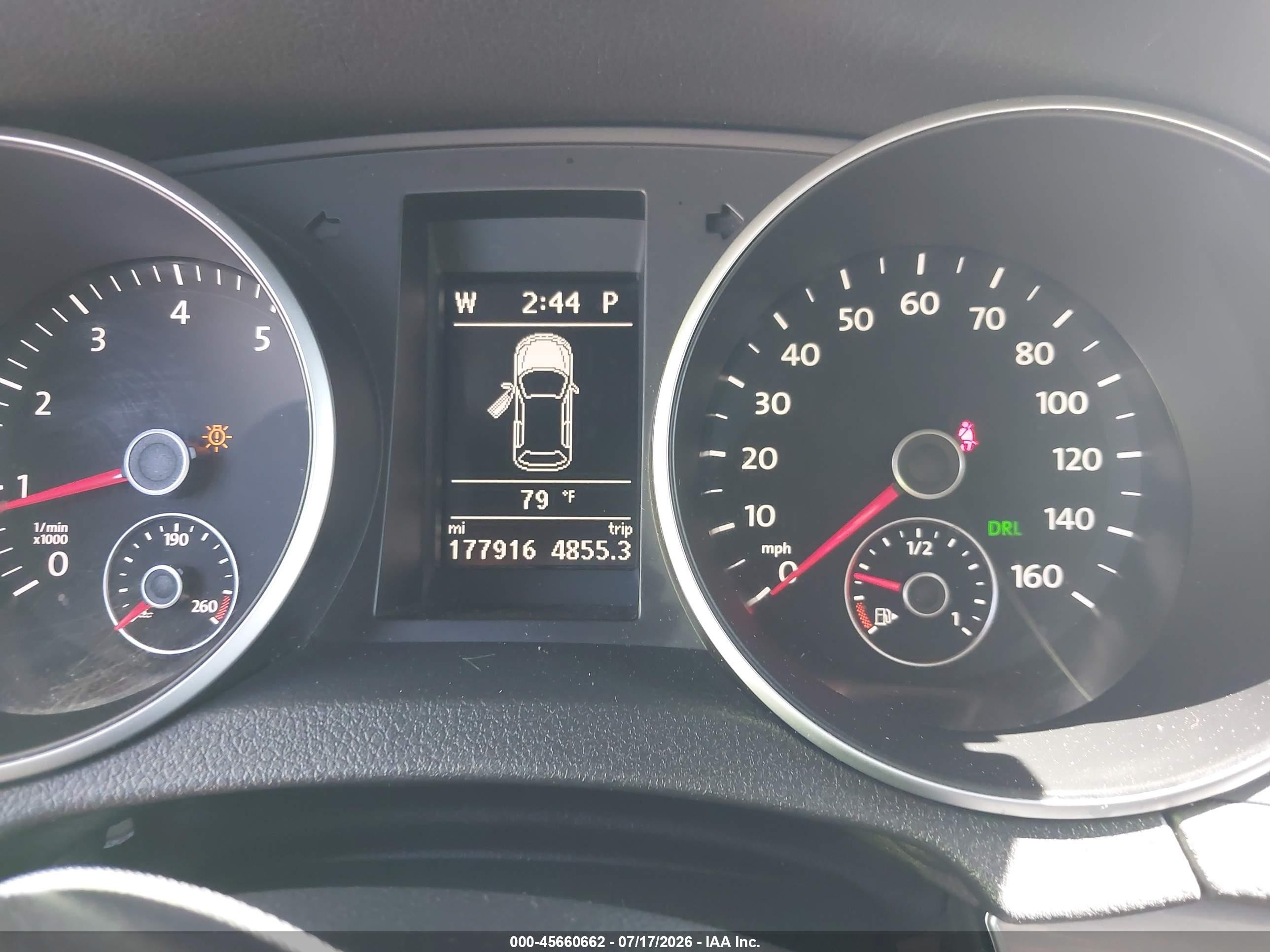 2013 Volkswagen Golf 2.5l 4-door Gray vin: WVWDB7AJ2DW130506