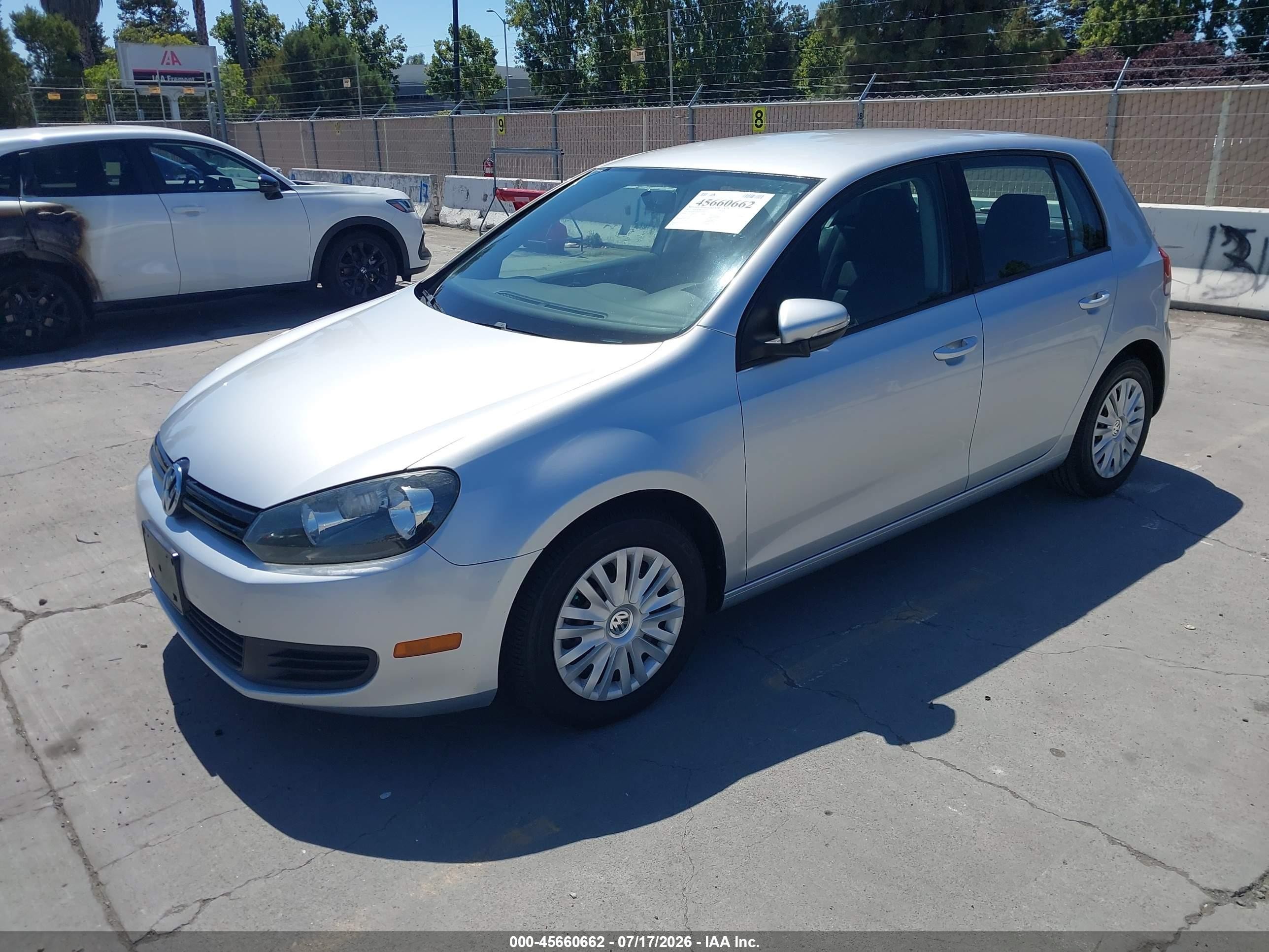2013 Volkswagen Golf 2.5l 4-door Gray vin: WVWDB7AJ2DW130506