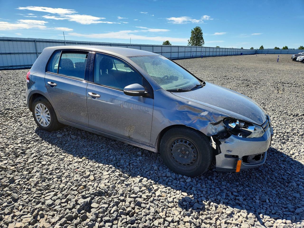 2013 Volkswagen Golf Gray vin: WVWDB7AJ2DW134507