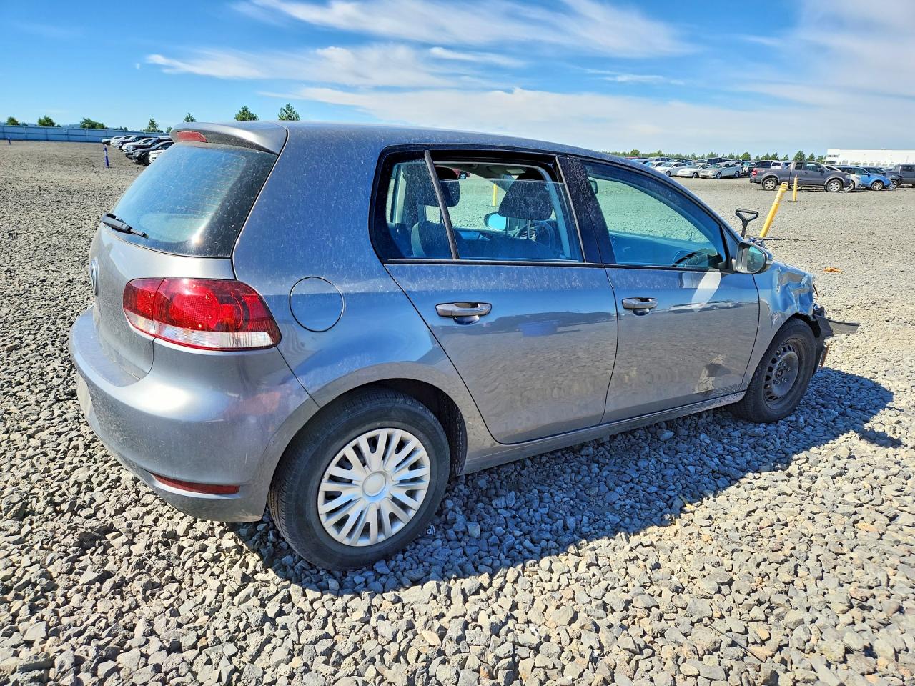 2013 Volkswagen Golf Gray vin: WVWDB7AJ2DW134507