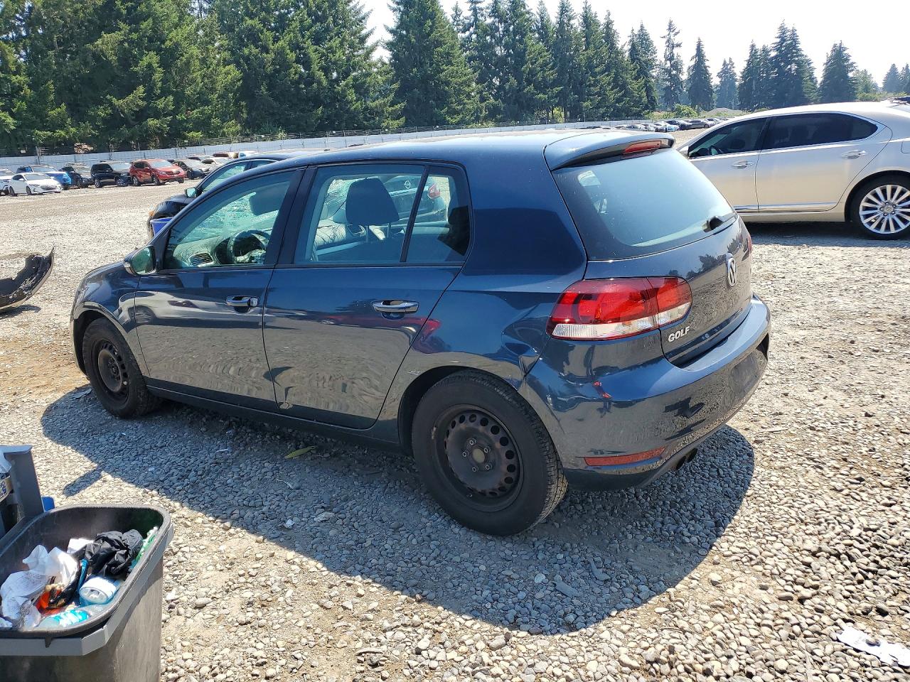 2010 Volkswagen Golf Blue vin: WVWDB7AJ3AW337143