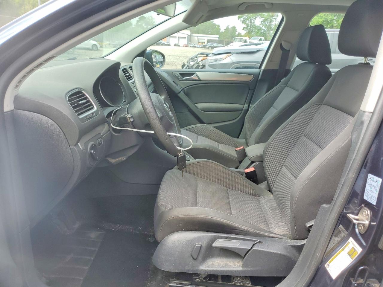 2013 Volkswagen Golf Blue vin: WVWDB7AJ3DW135830
