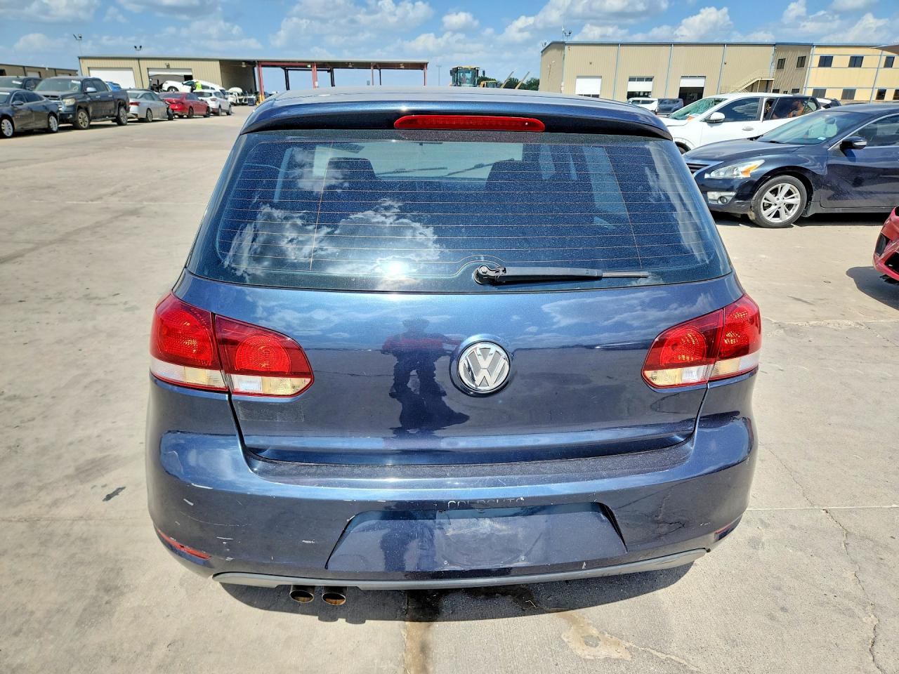 2014 Volkswagen Golf Gray vin: WVWDB7AJ3EW005841