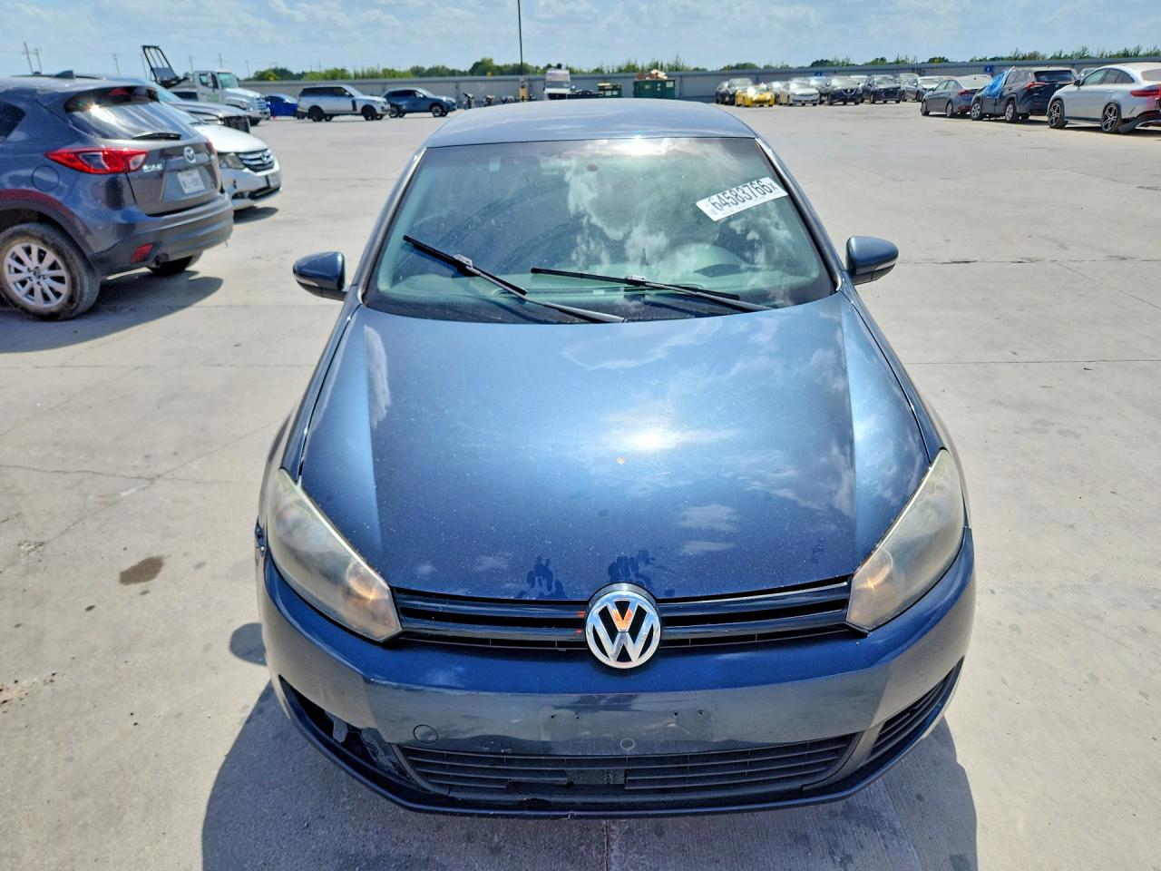 2014 Volkswagen Golf Gray vin: WVWDB7AJ3EW005841