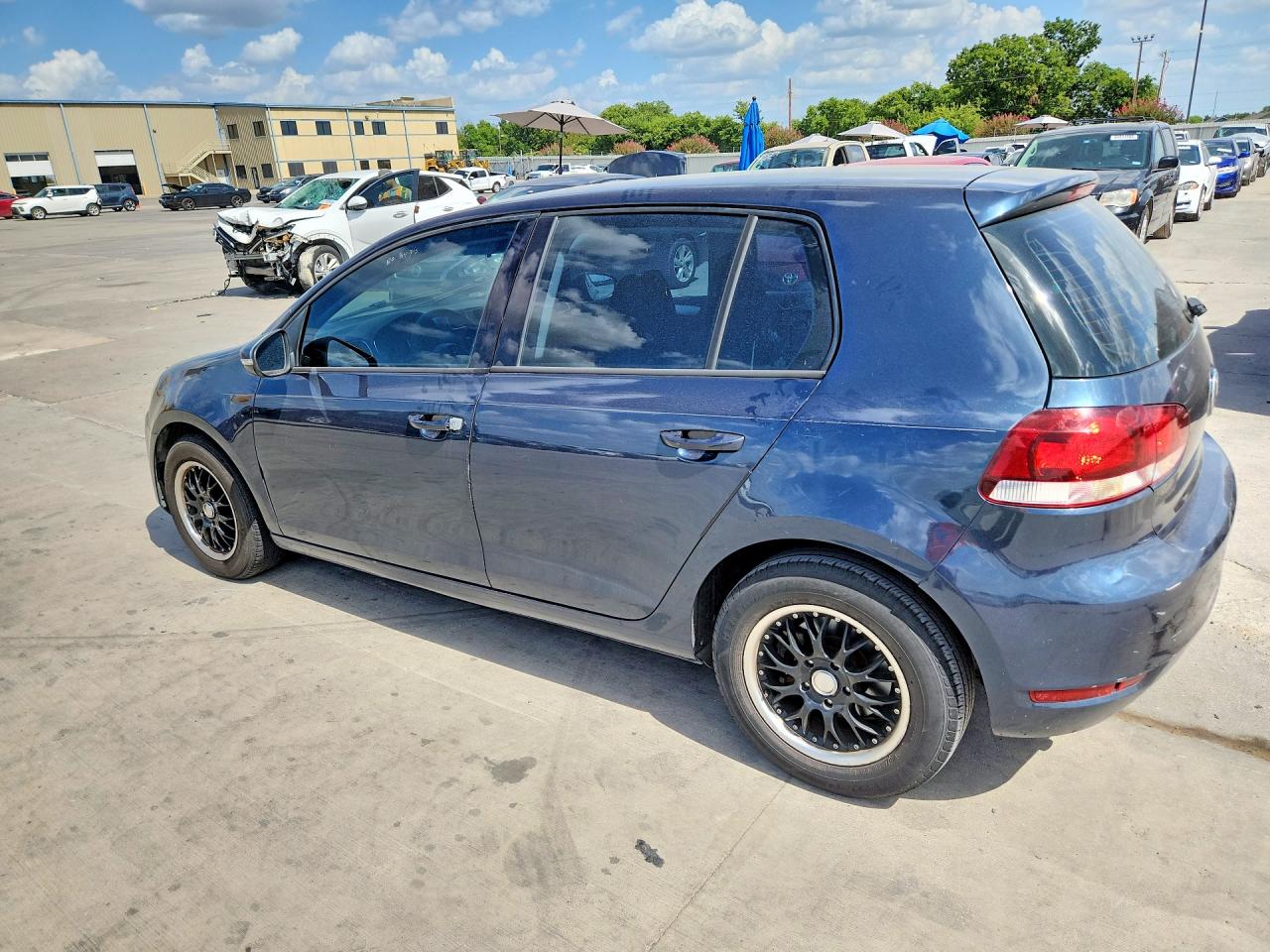 2014 Volkswagen Golf Gray vin: WVWDB7AJ3EW005841