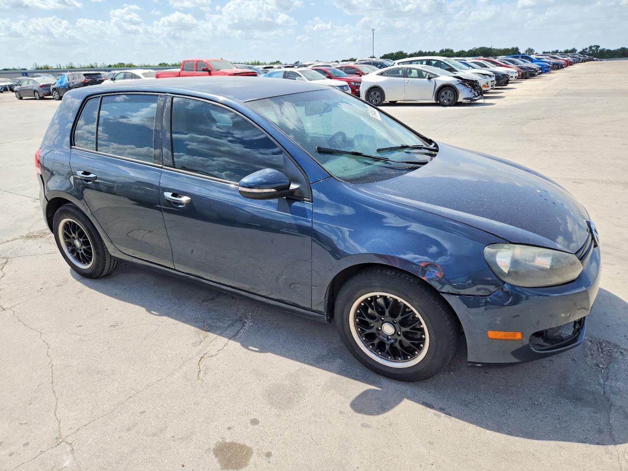 2014 Volkswagen Golf Gray vin: WVWDB7AJ3EW005841