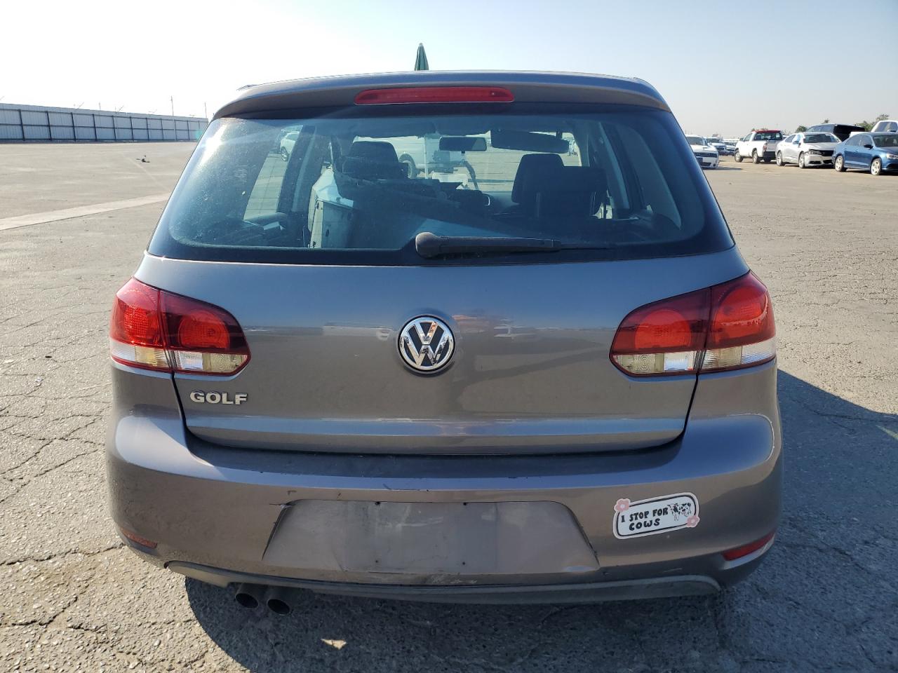 2010 Volkswagen Golf Серый vin: WVWDB7AJ4AW329794