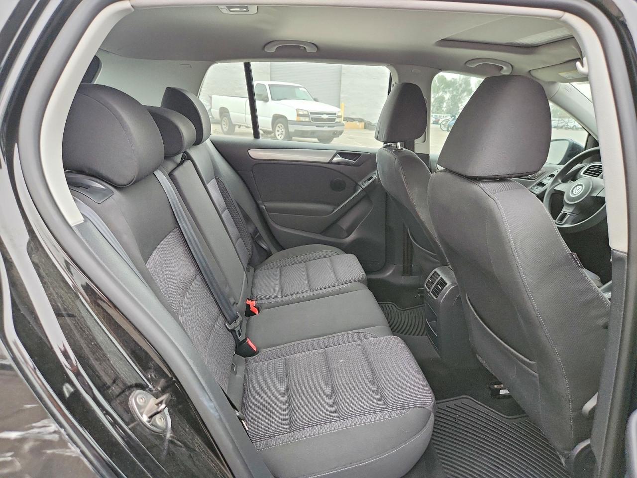 2012 Volkswagen Golf Black vin: WVWDB7AJ4CW319320