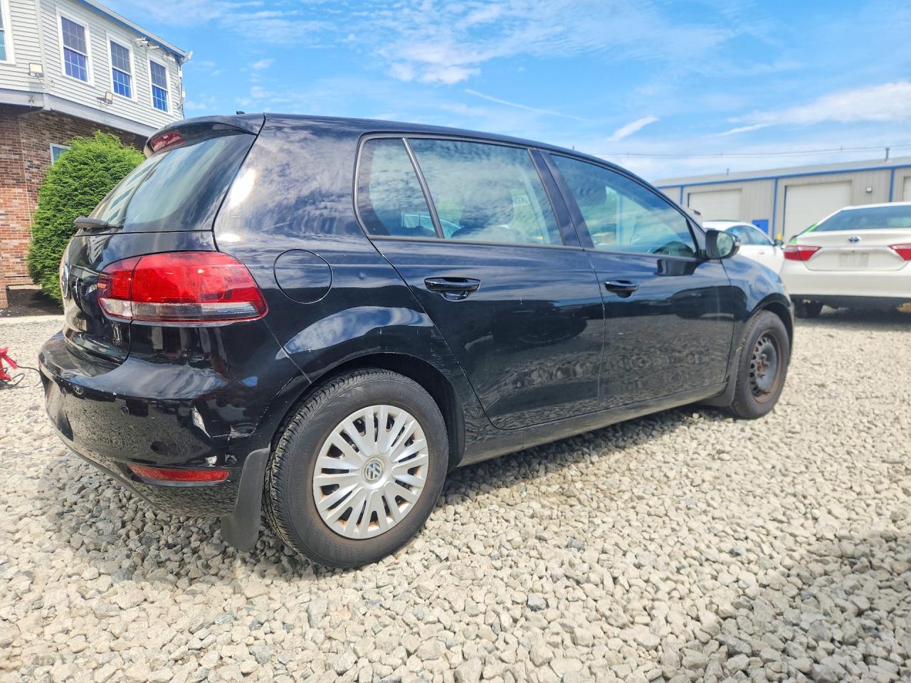 2013 Volkswagen Golf Черный vin: WVWDB7AJ4DW138039