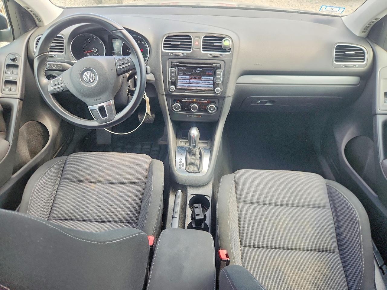 2013 Volkswagen Golf Черный vin: WVWDB7AJ4DW138039