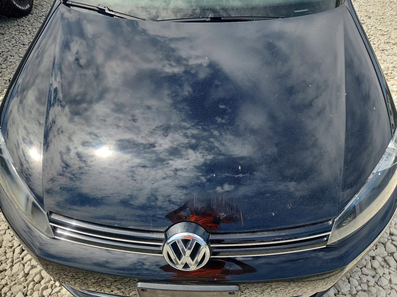 2013 Volkswagen Golf Черный vin: WVWDB7AJ4DW138039