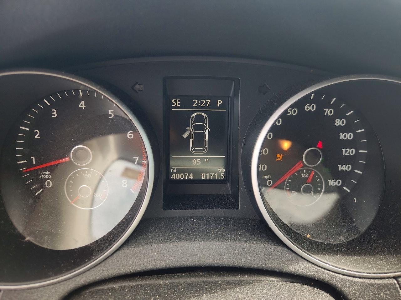 2013 Volkswagen Golf Черный vin: WVWDB7AJ4DW138039