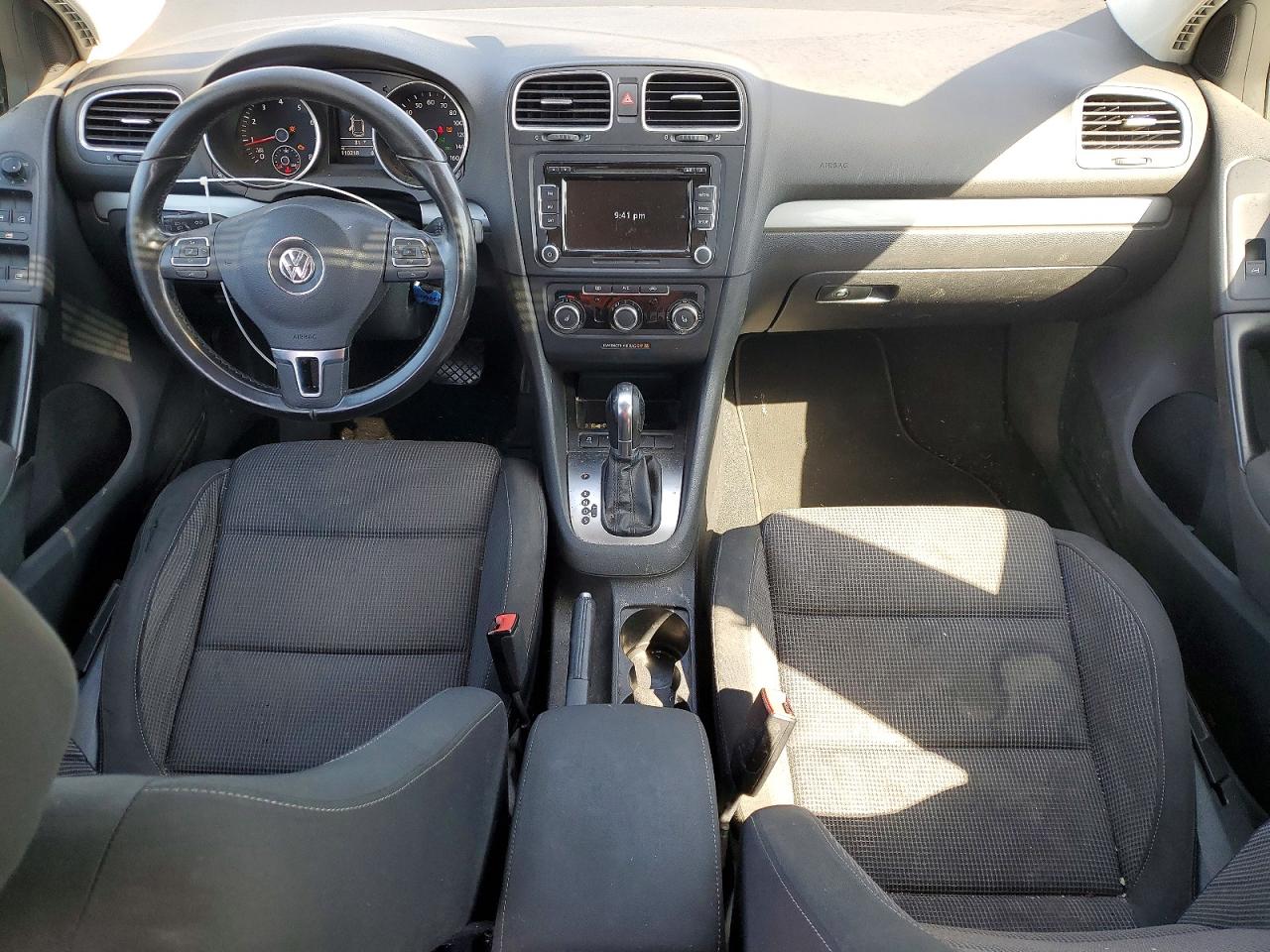 2014 Volkswagen Golf Silver vin: WVWDB7AJ4EW003273