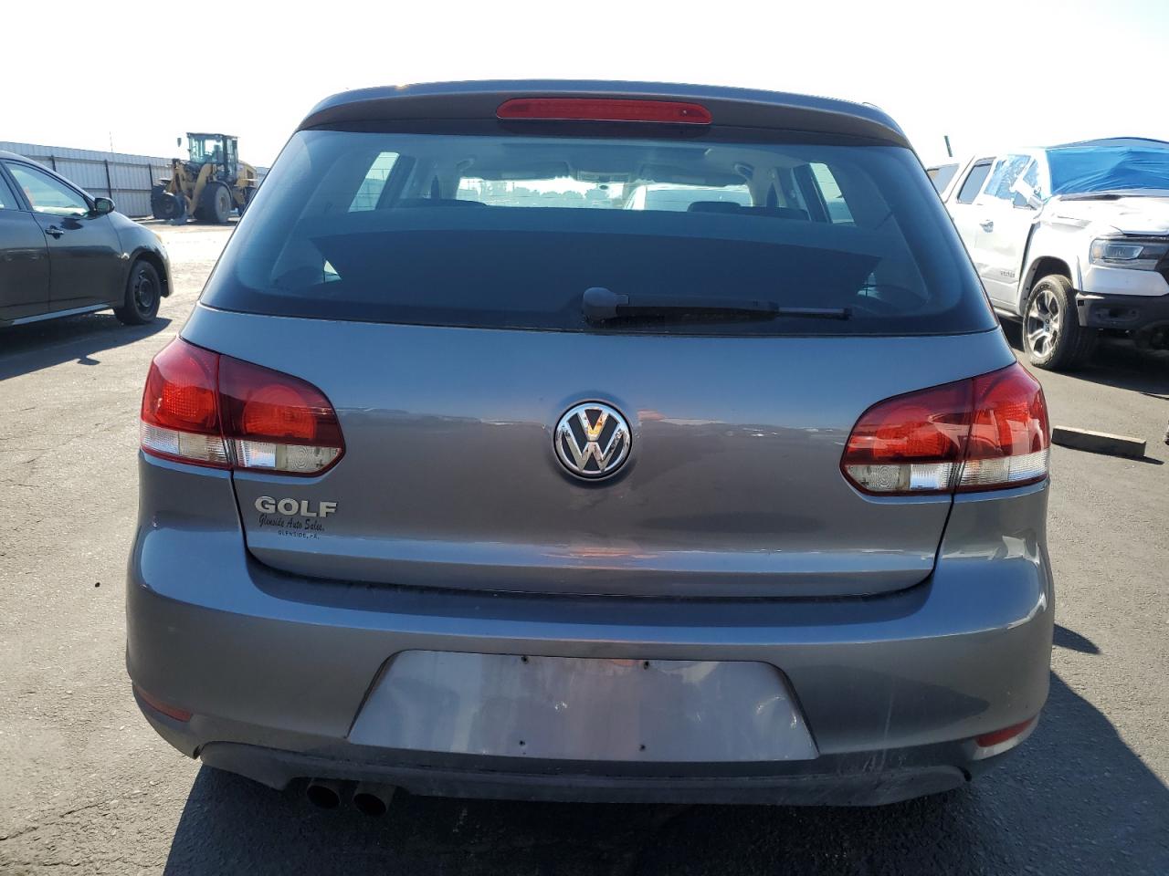 2011 Volkswagen Golf Gray vin: WVWDB7AJ5BW048315