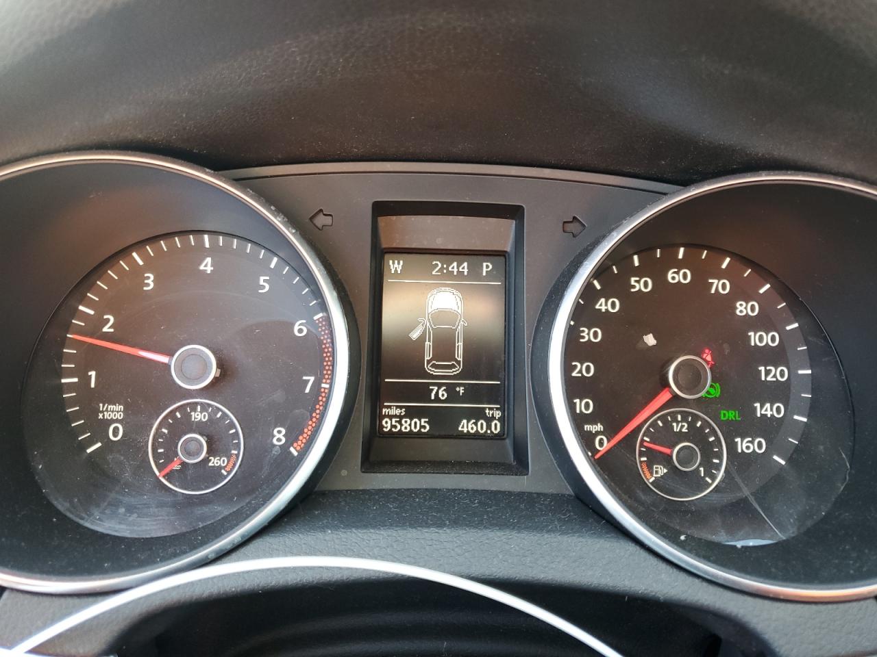 2011 Volkswagen Golf Gray vin: WVWDB7AJ5BW048315